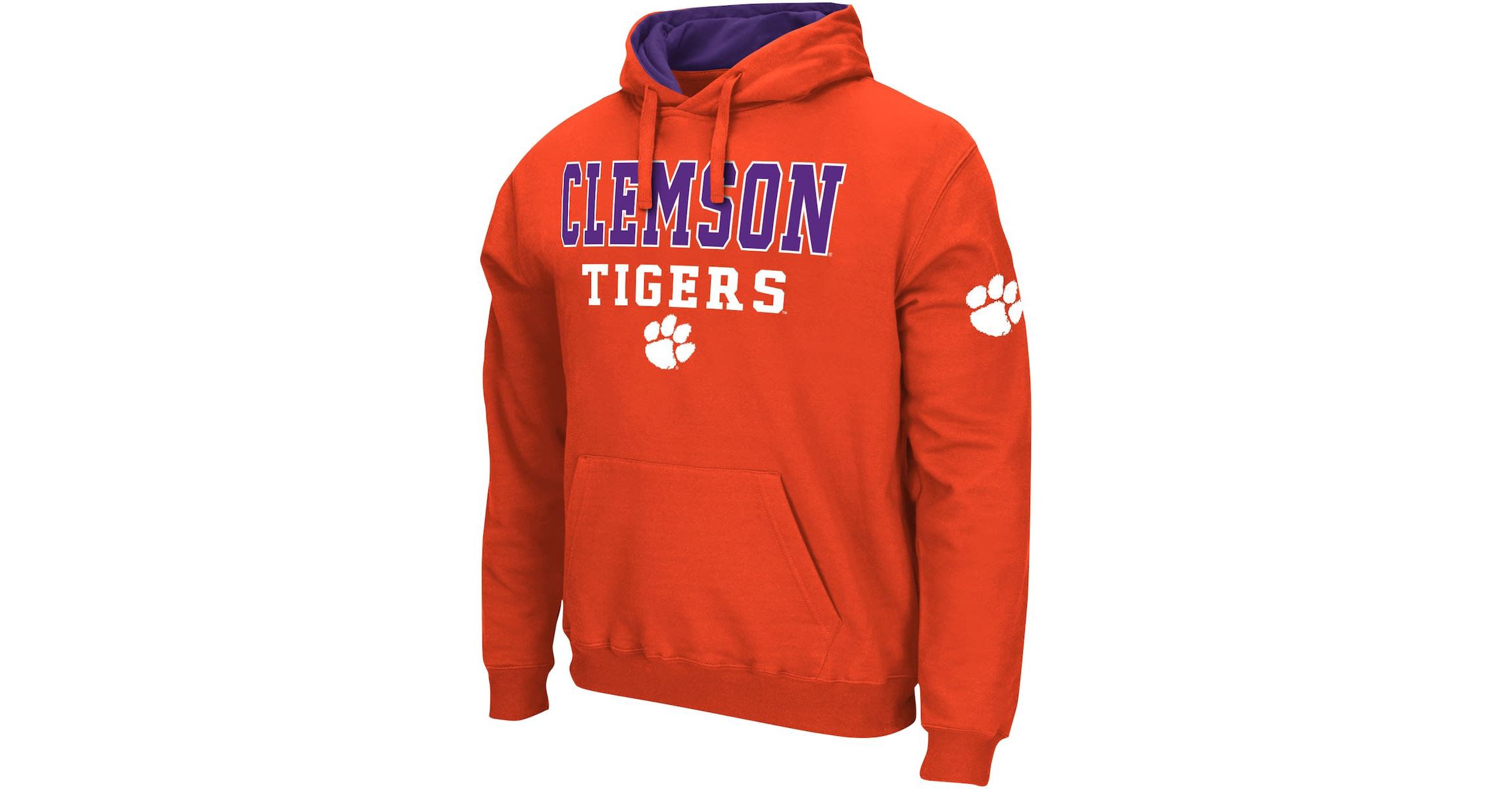 NCAA Clemson Tigers Sunrise Pullover Hoodie