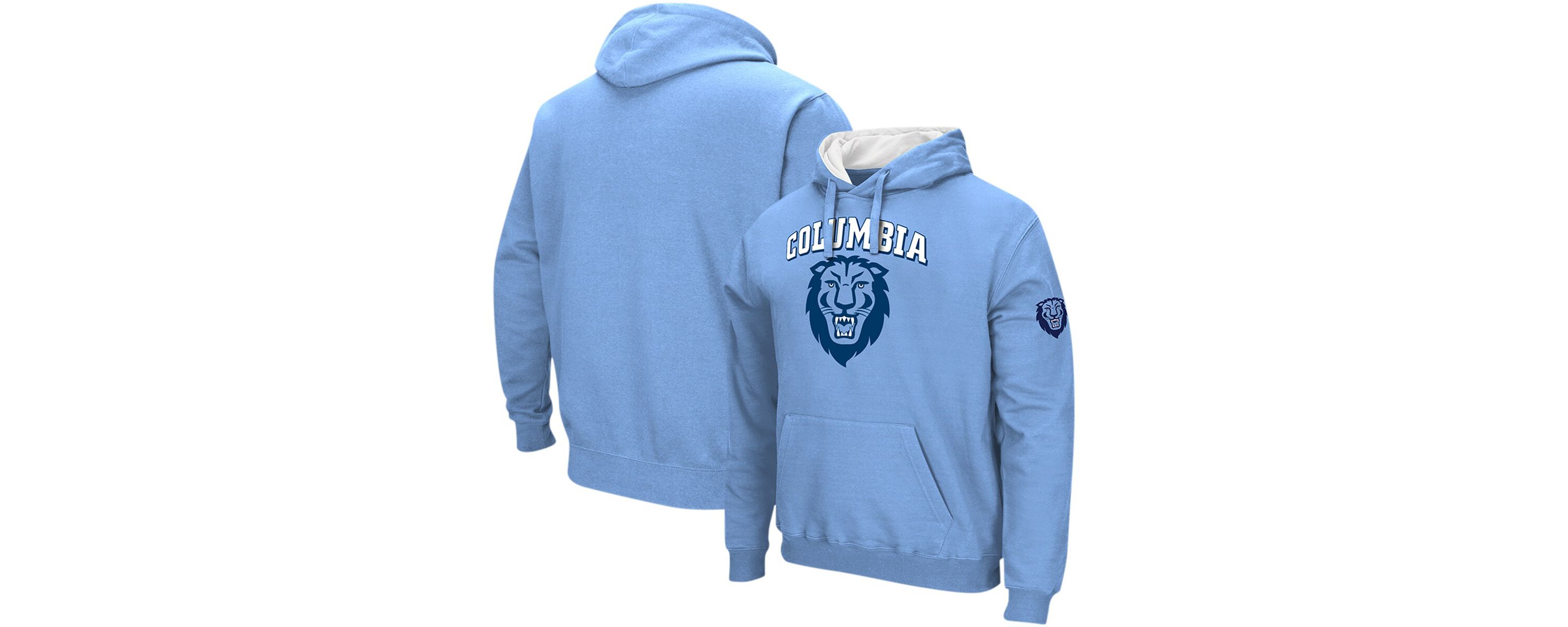 Columbia University NCAA Light University Sunrise Pullover Hoodie