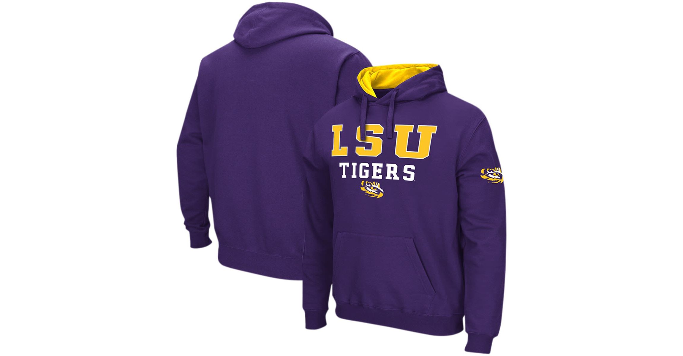 NCAA LSU Tigers Sunrise Pullover Hoodie