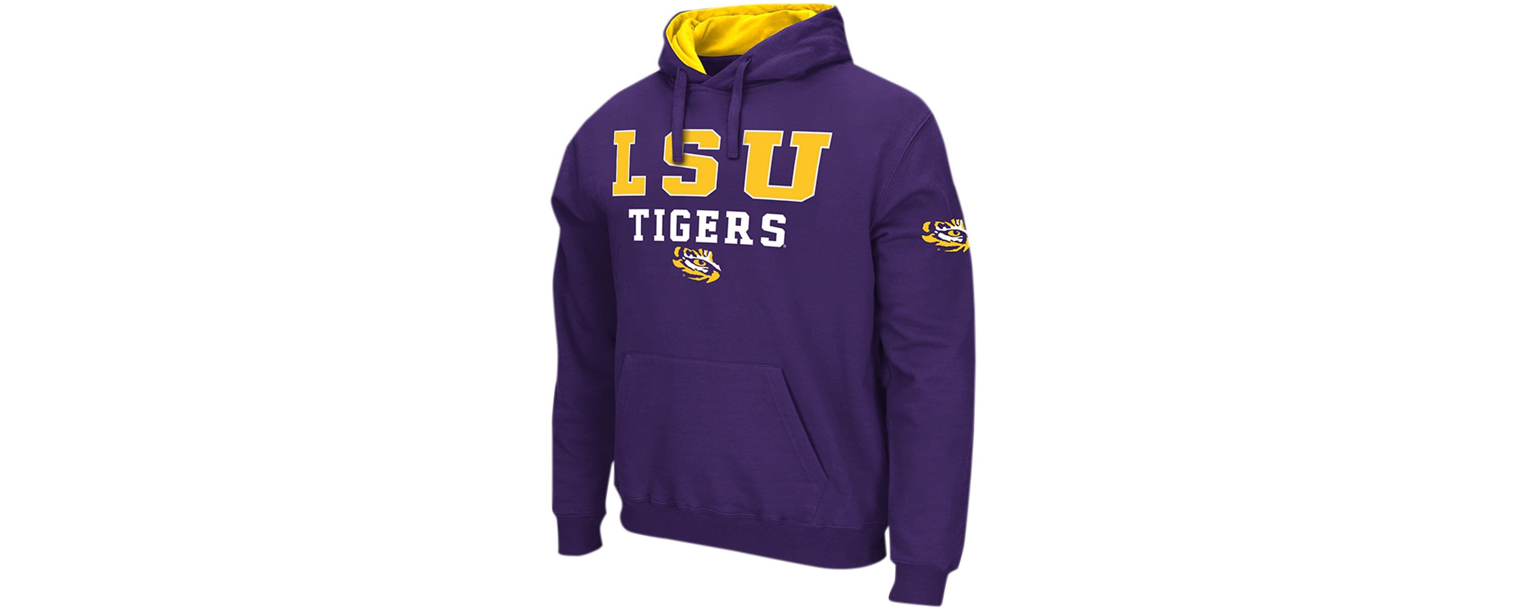 NCAA LSU Tigers Sunrise Pullover Hoodie