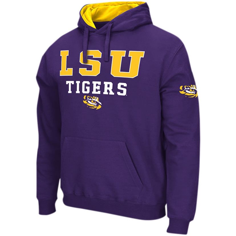 NCAA LSU Tigers Sunrise Pullover Hoodie
