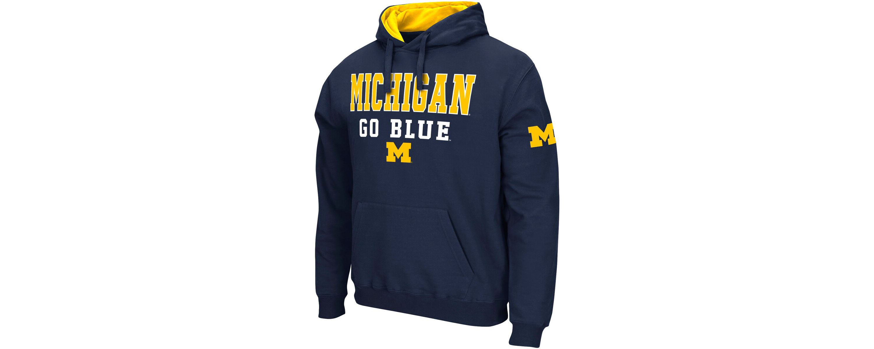 NCAA Michigan Wolverines Sunrise Pullover Hoodie