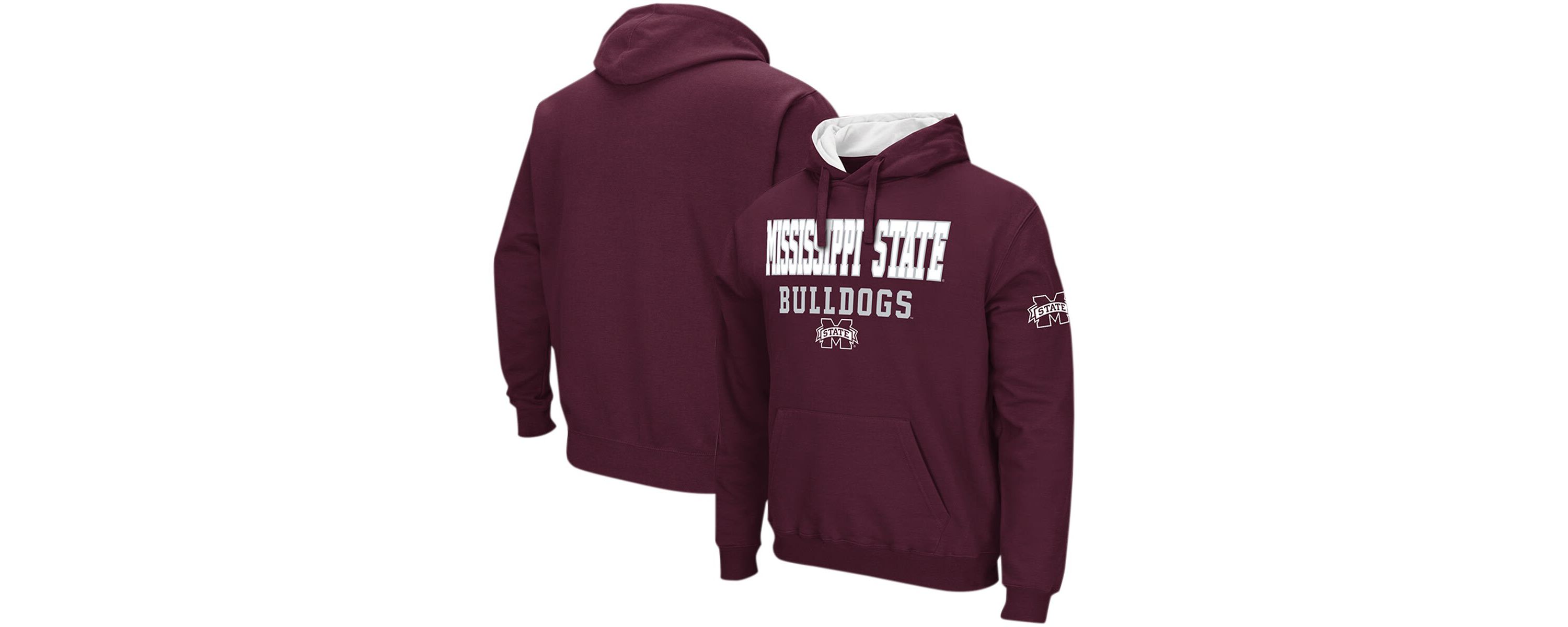 NCAA Mississippi State Bulldogs Sunrise Pullover Hoodie