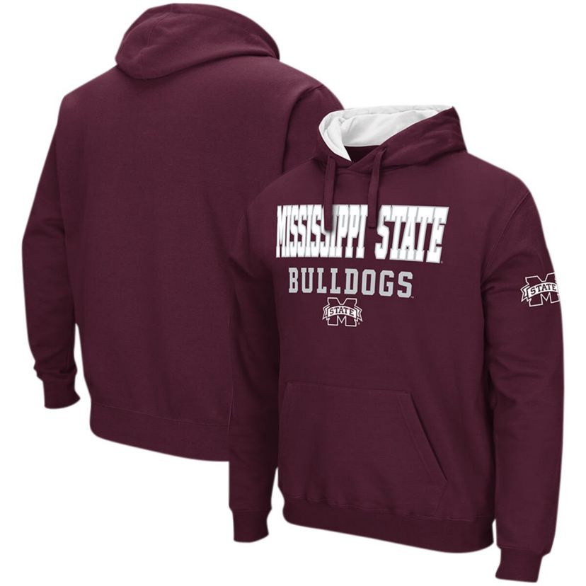 NCAA Mississippi State Bulldogs Sunrise Pullover Hoodie