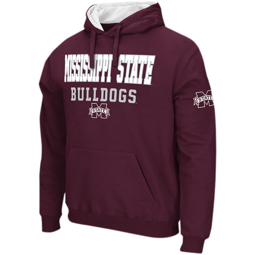 NCAA Mississippi State Bulldogs Sunrise Pullover Hoodie