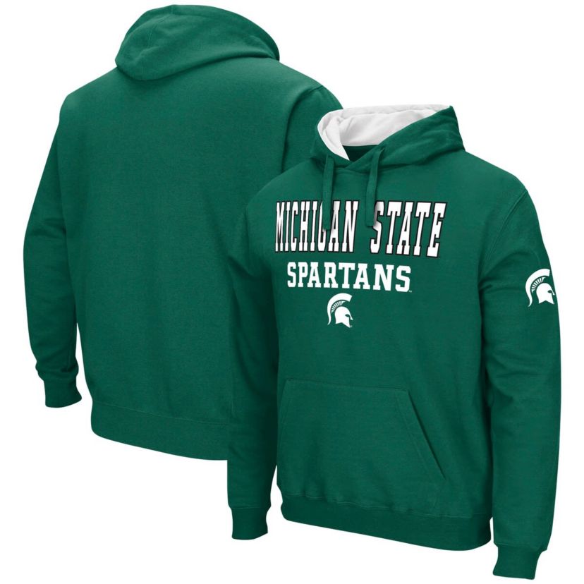 NCAA Michigan State Spartans Sunrise Pullover Hoodie