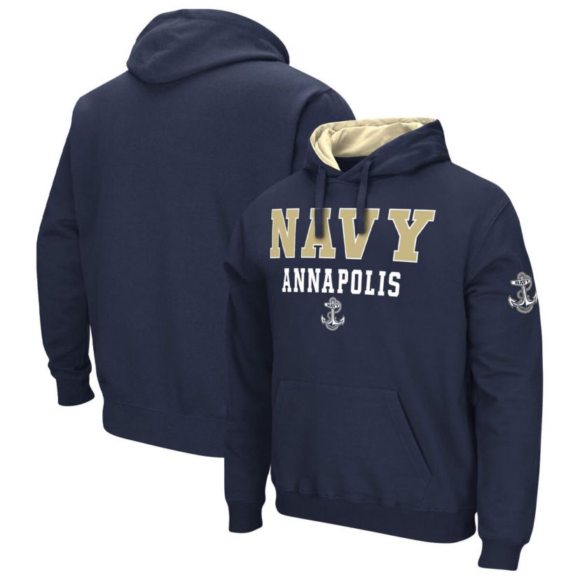 Navy Midshipmen NCAA Midshipmen Sunrise Pullover Hoodie