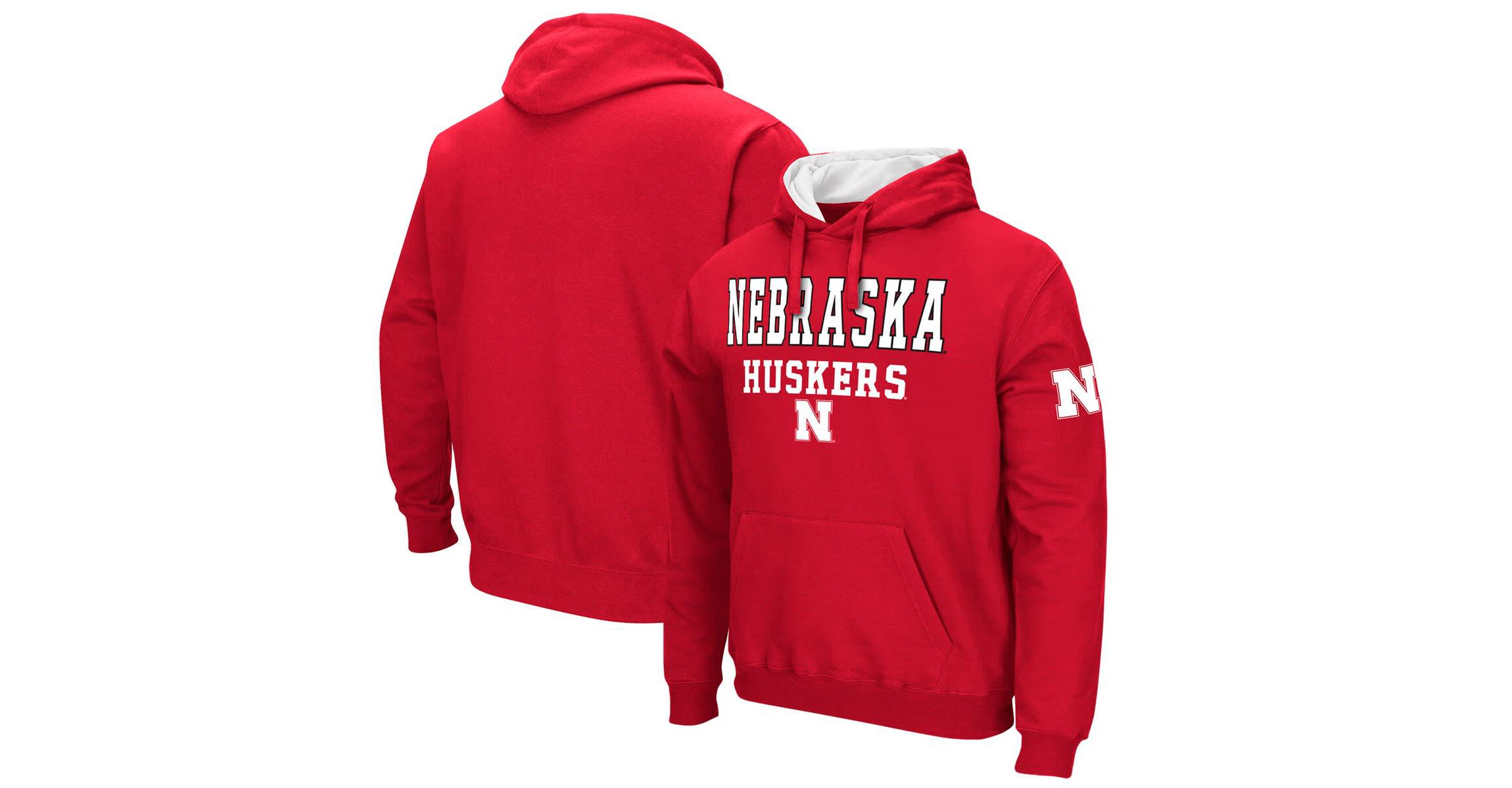 NCAA Nebraska Huskers Sunrise Pullover Hoodie