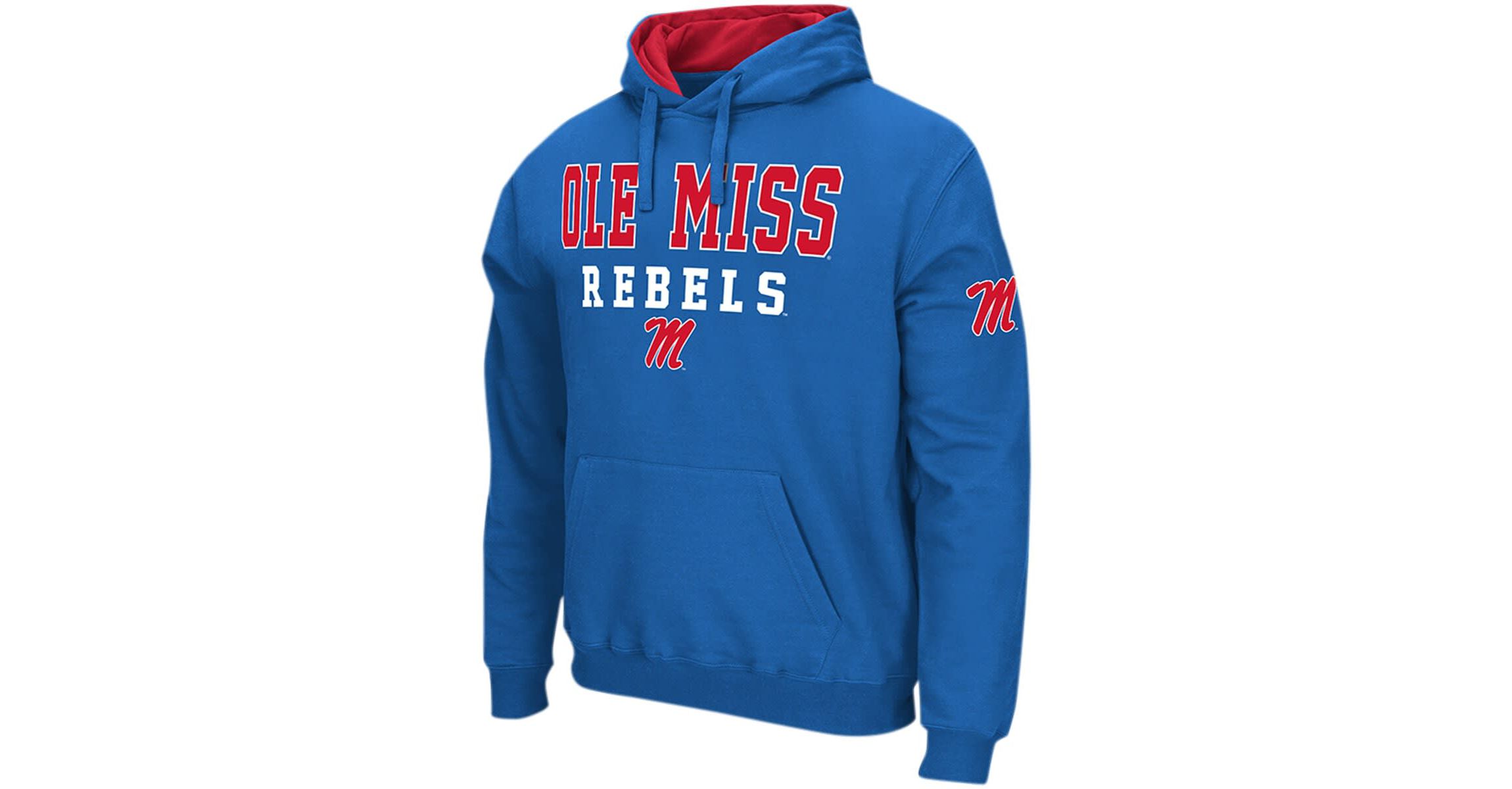 NCAA Powder Ole Miss Rebels Sunrise Pullover Hoodie
