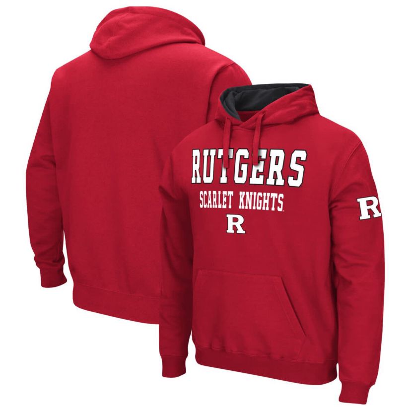 Rutgers Scarlet Knights NCAA Rutgers Knights Sunrise Pullover Hoodie
