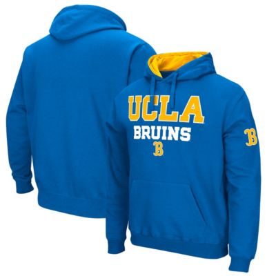 Colosseum Men's NCAA UCLA Bruins Sunrise Pullover Hoodie, Blue, XL