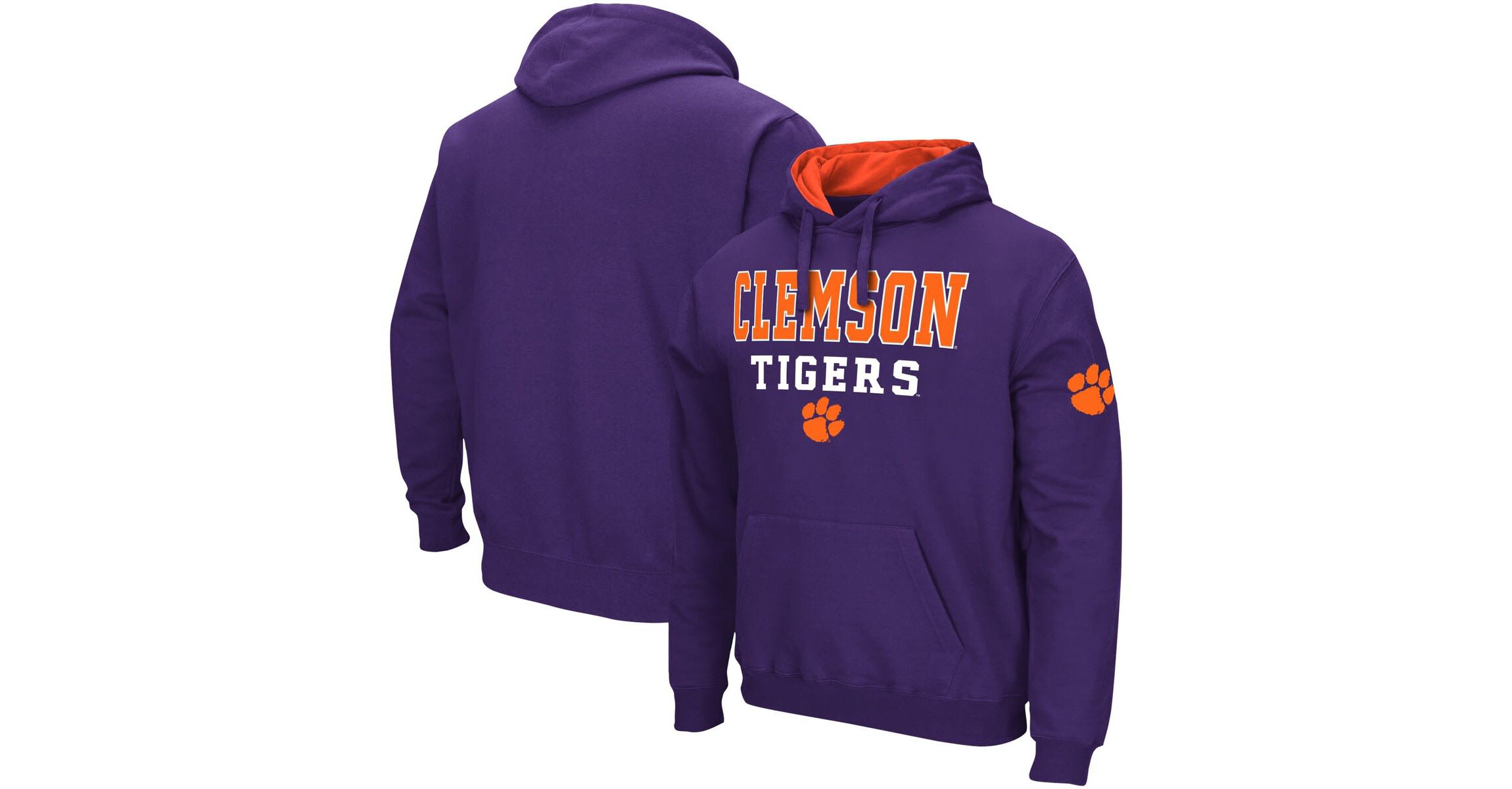 NCAA Clemson Tigers Sunrise Pullover Hoodie