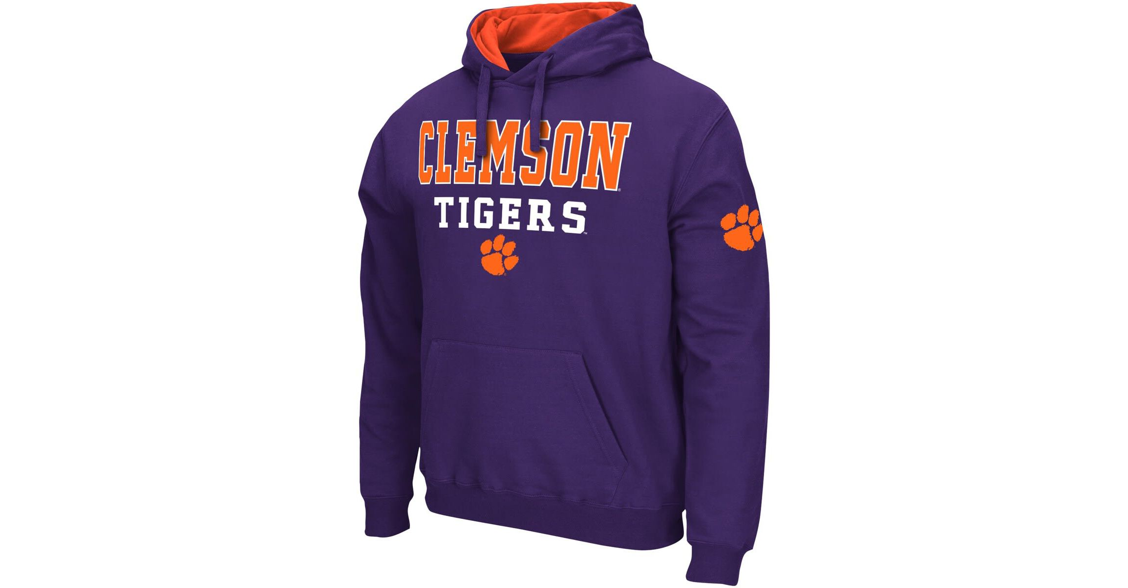 NCAA Clemson Tigers Sunrise Pullover Hoodie