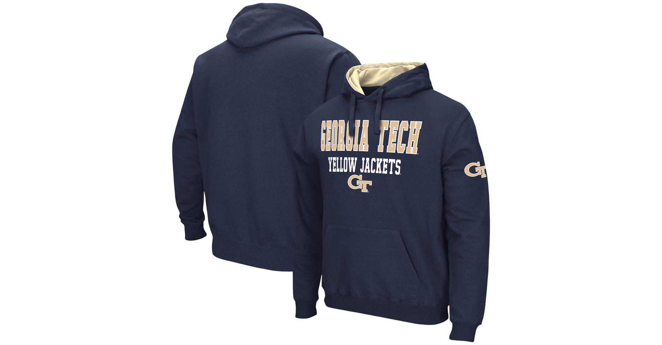 Georgia Tech Yellow Jackets NCAA Georgia Tech Jackets Sunrise Pullover Hoodie