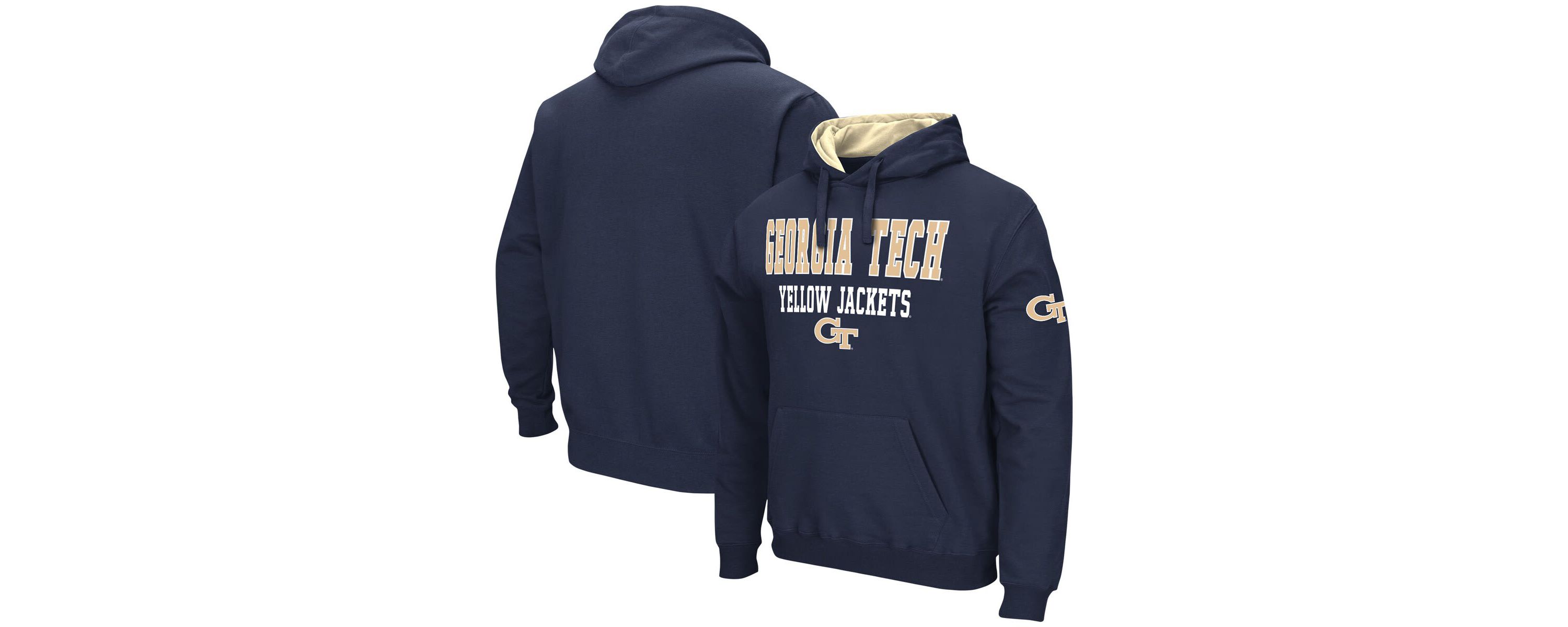 Georgia Tech Yellow Jackets NCAA Georgia Tech Jackets Sunrise Pullover Hoodie