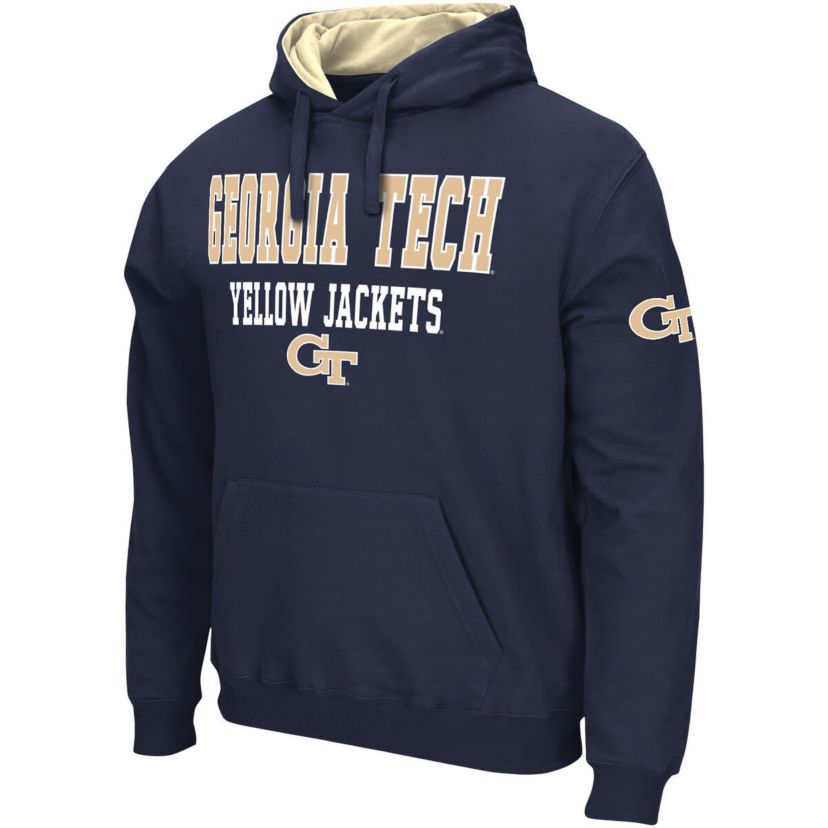 Georgia Tech Yellow Jackets NCAA Georgia Tech Jackets Sunrise Pullover Hoodie