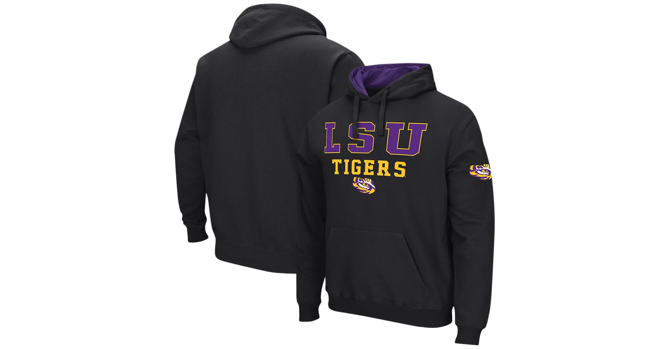 NCAA LSU Tigers Sunrise Pullover Hoodie