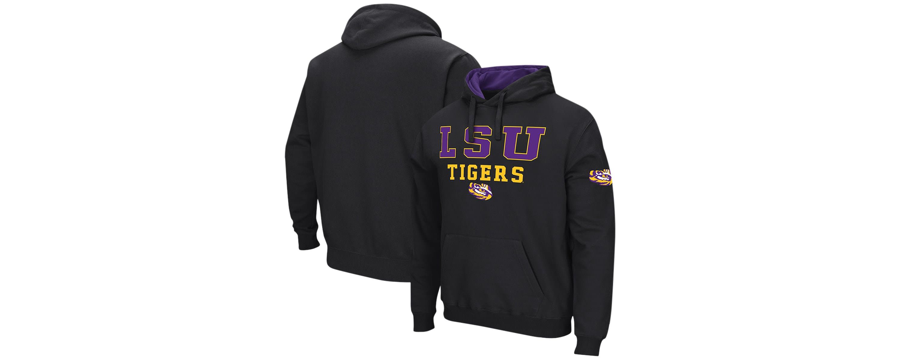 NCAA LSU Tigers Sunrise Pullover Hoodie
