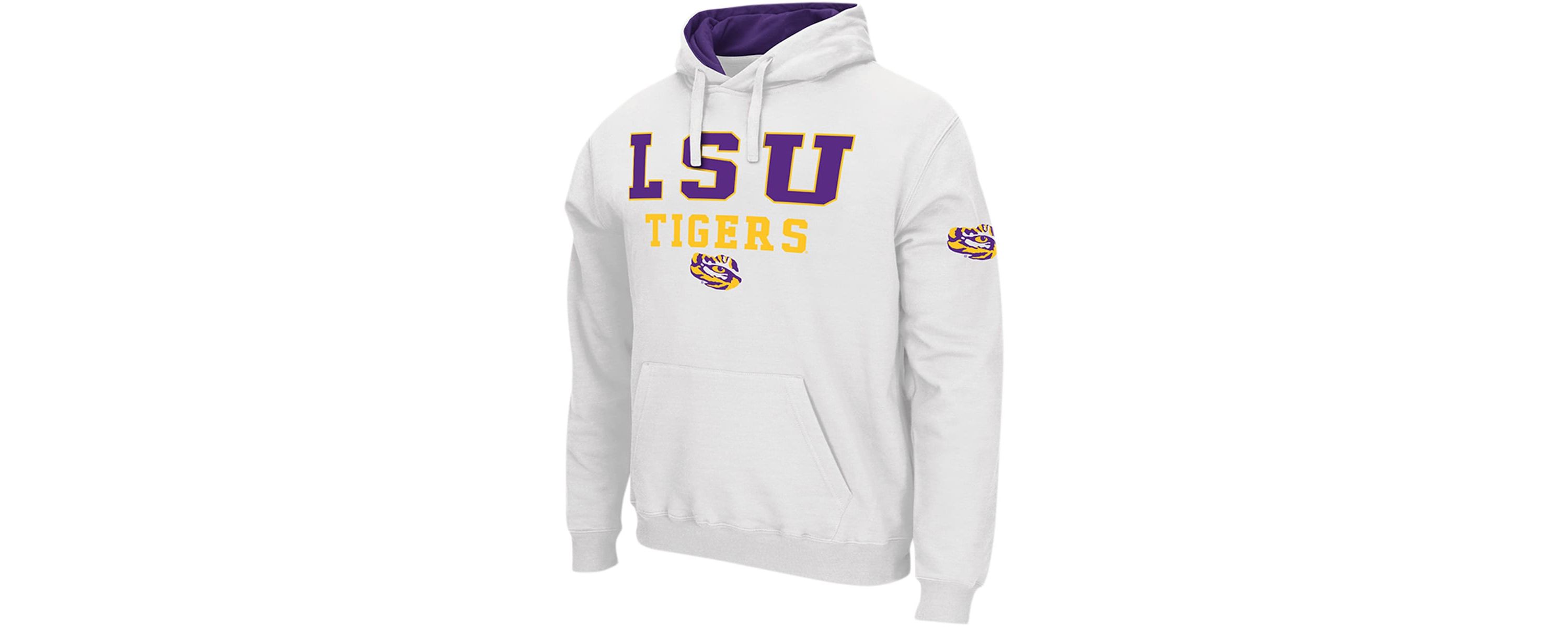 NCAA LSU Tigers Sunrise Pullover Hoodie