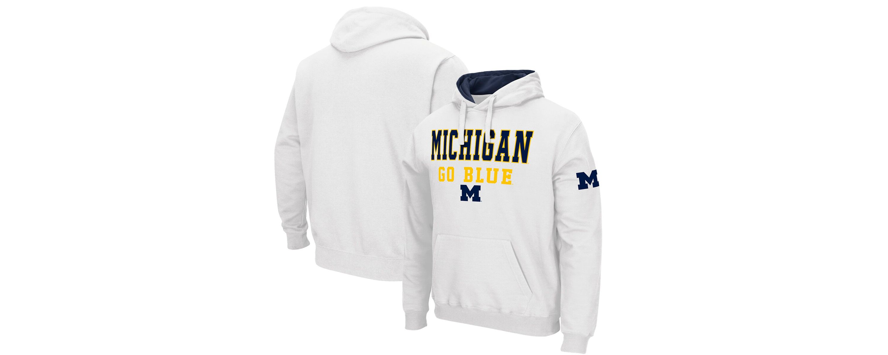 NCAA Michigan Wolverines Sunrise Pullover Hoodie