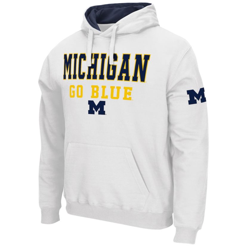 NCAA Michigan Wolverines Sunrise Pullover Hoodie