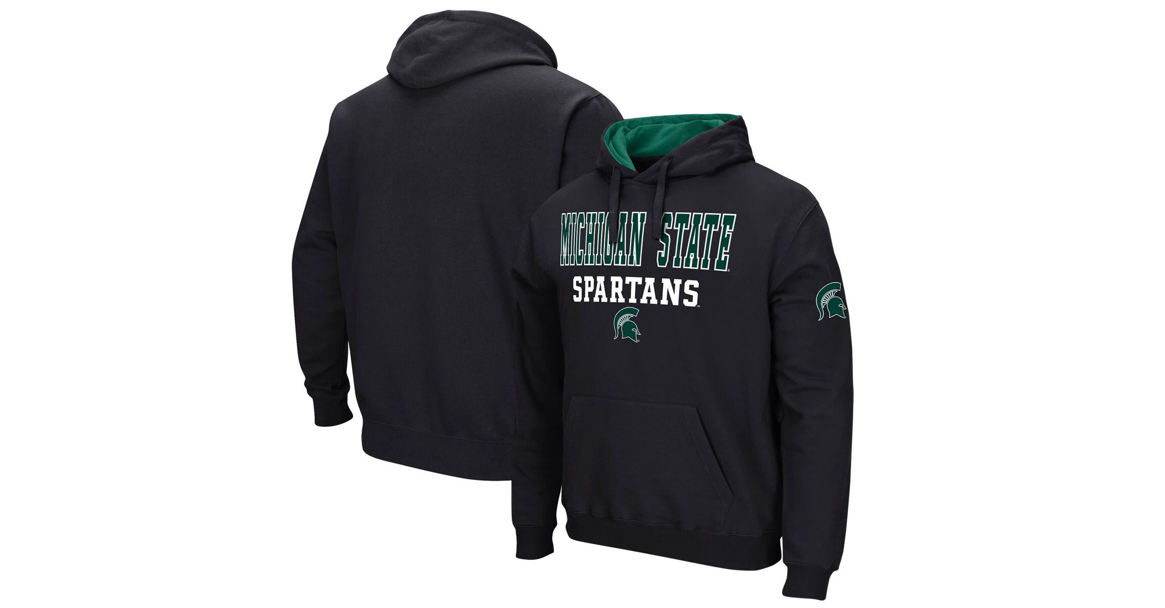 NCAA Michigan State Spartans Sunrise Pullover Hoodie