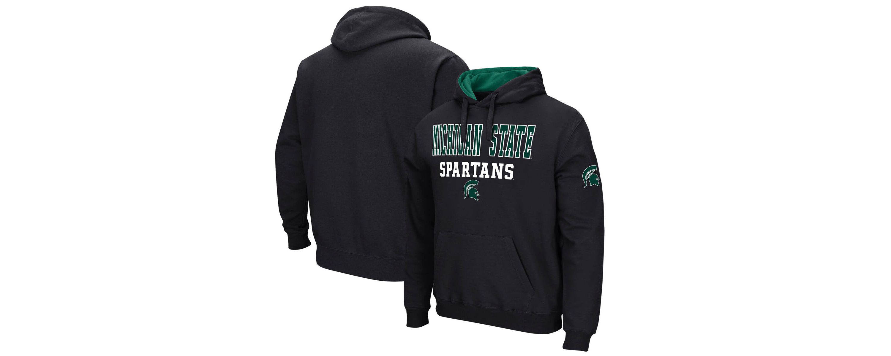 NCAA Michigan State Spartans Sunrise Pullover Hoodie