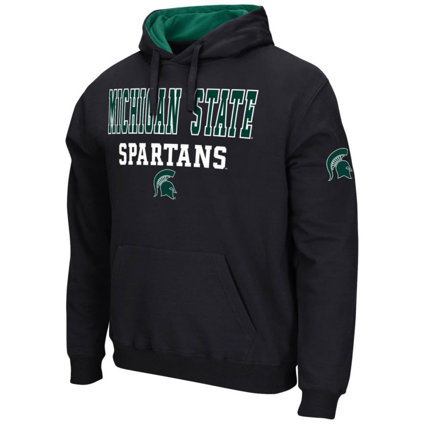 NCAA Michigan State Spartans Sunrise Pullover Hoodie