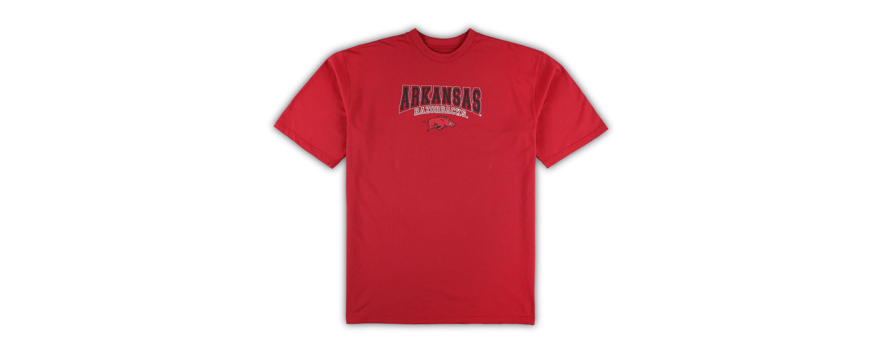 NCAA Arkansas Razorbacks Big & Tall 2-Pack T-Shirt & Flannel Pants Set