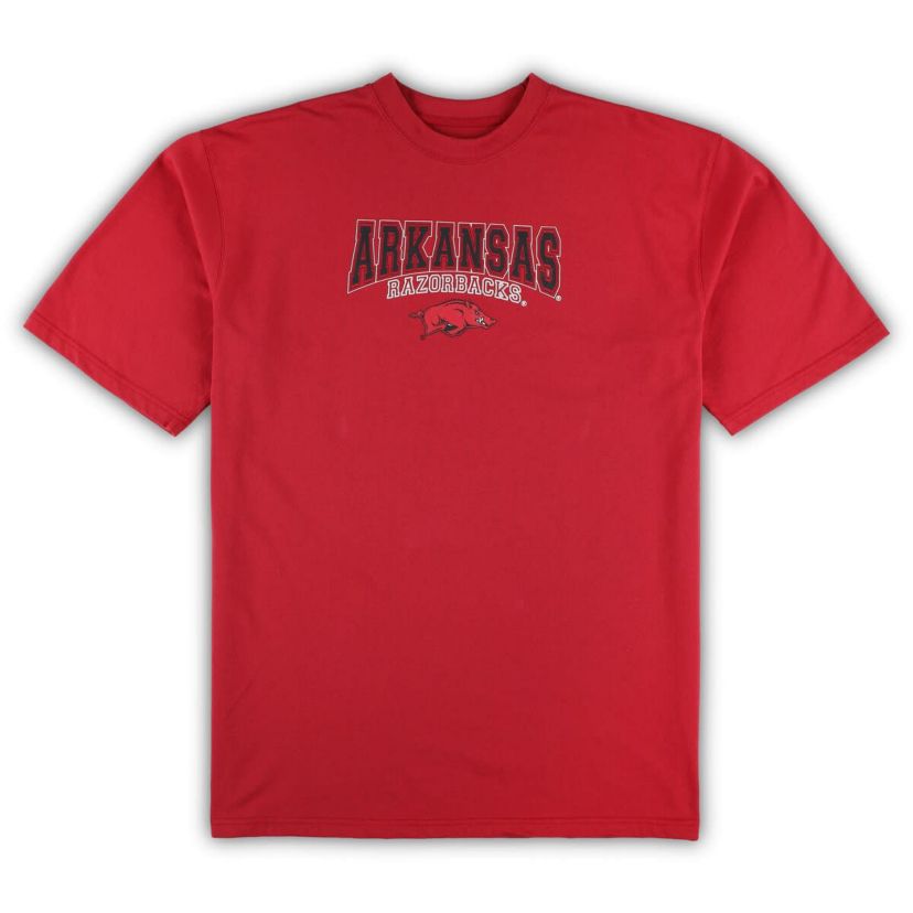 NCAA Arkansas Razorbacks Big & Tall 2-Pack T-Shirt & Flannel Pants Set