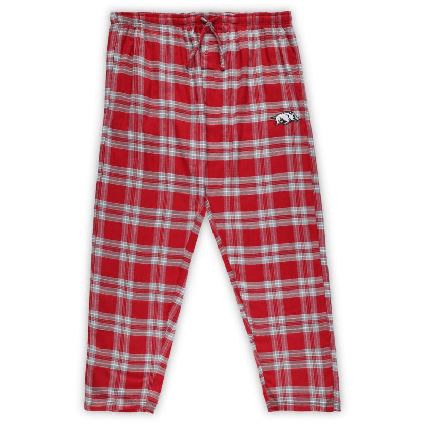 NCAA Arkansas Razorbacks Big & Tall 2-Pack T-Shirt & Flannel Pants Set