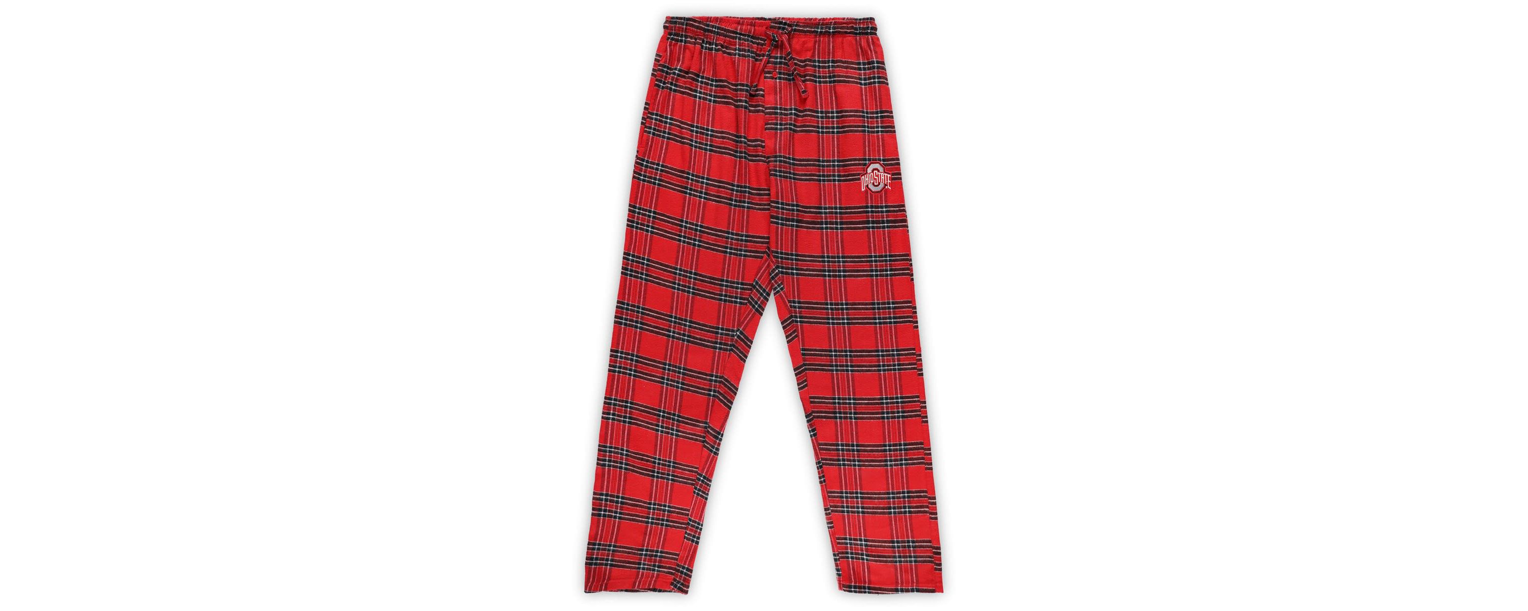 NCAA Ohio State Buckeyes Big & Tall 2-Pack T-Shirt & Flannel Pants Set