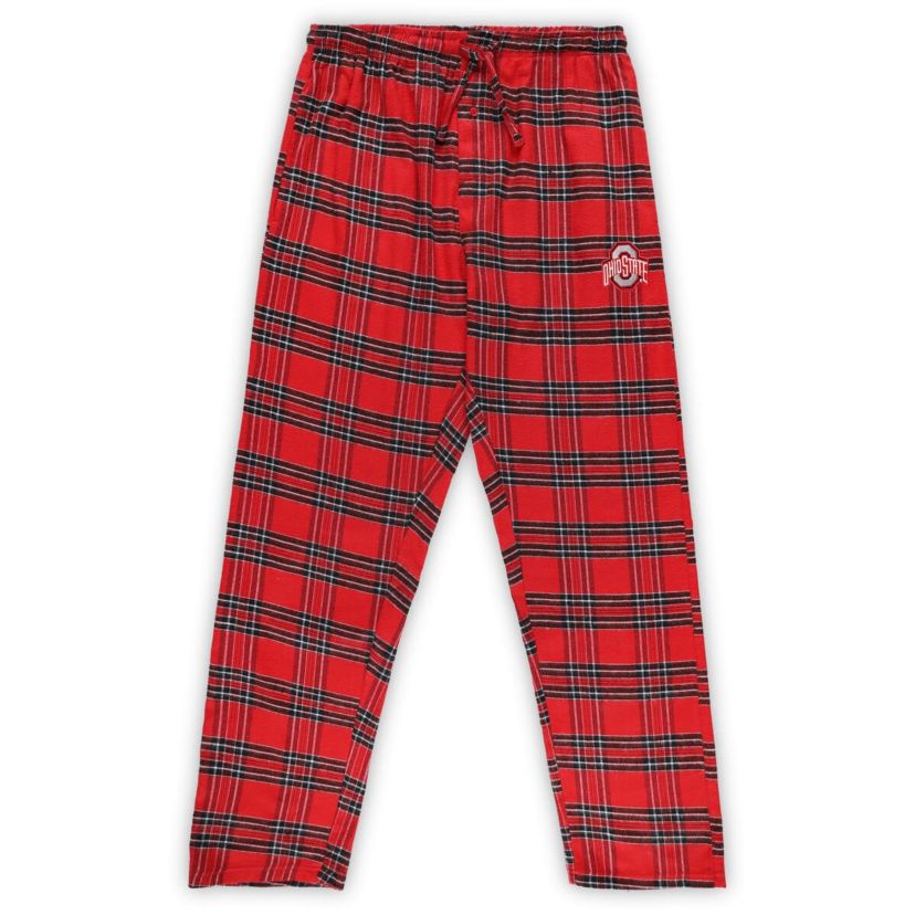 NCAA Ohio State Buckeyes Big & Tall 2-Pack T-Shirt & Flannel Pants Set