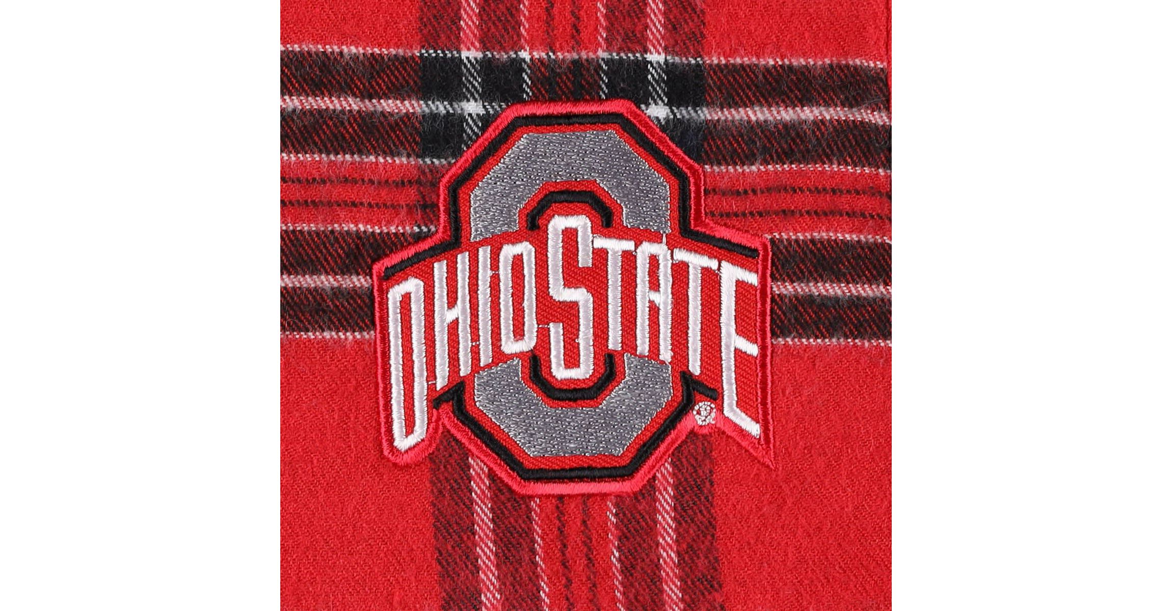 NCAA Ohio State Buckeyes Big & Tall 2-Pack T-Shirt & Flannel Pants Set