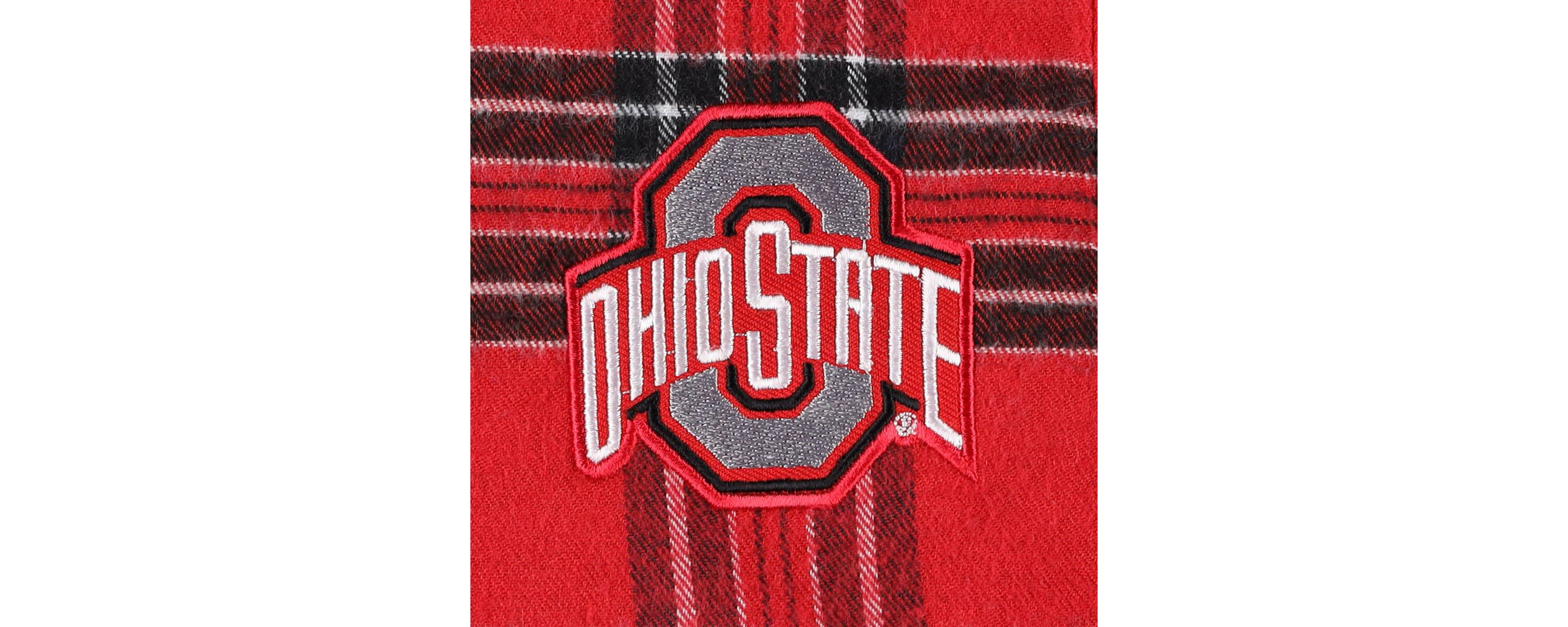NCAA Ohio State Buckeyes Big & Tall 2-Pack T-Shirt & Flannel Pants Set
