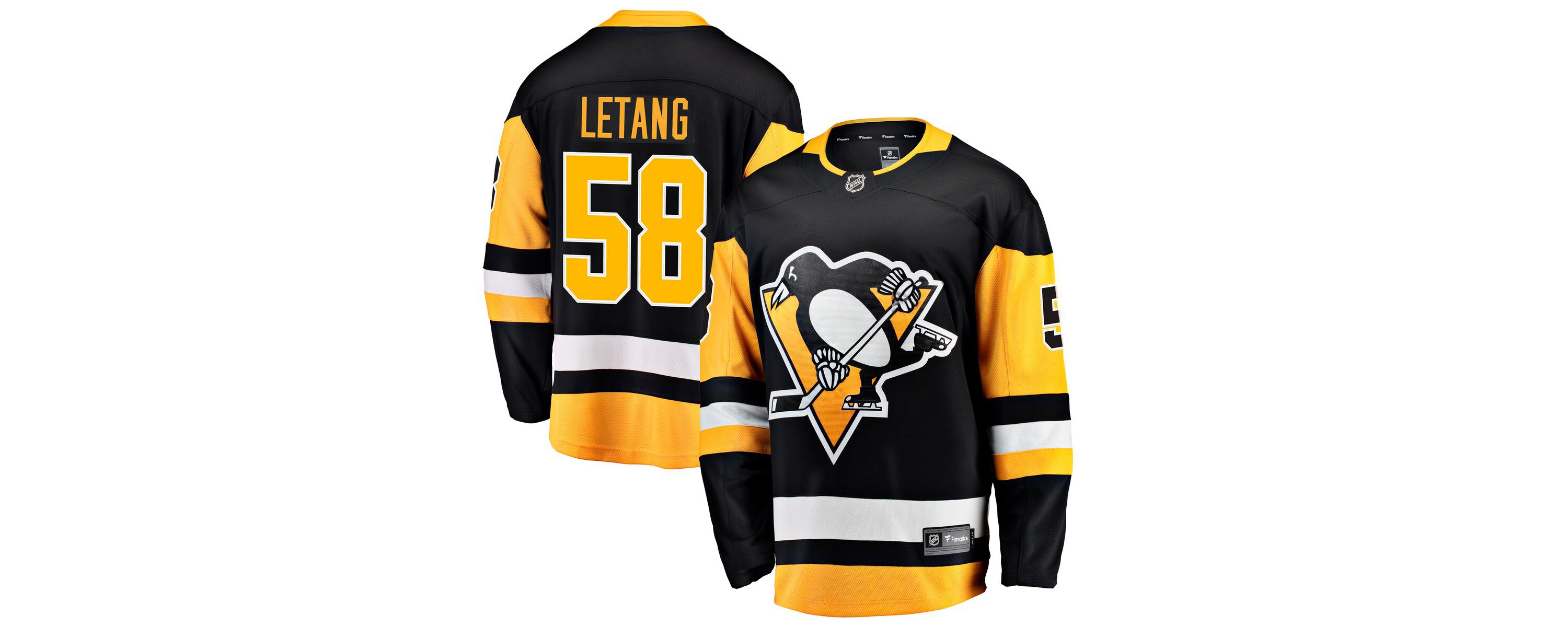 NHL Fanatics Kris Letang Pittsburgh Penguins Home Breakaway Jersey