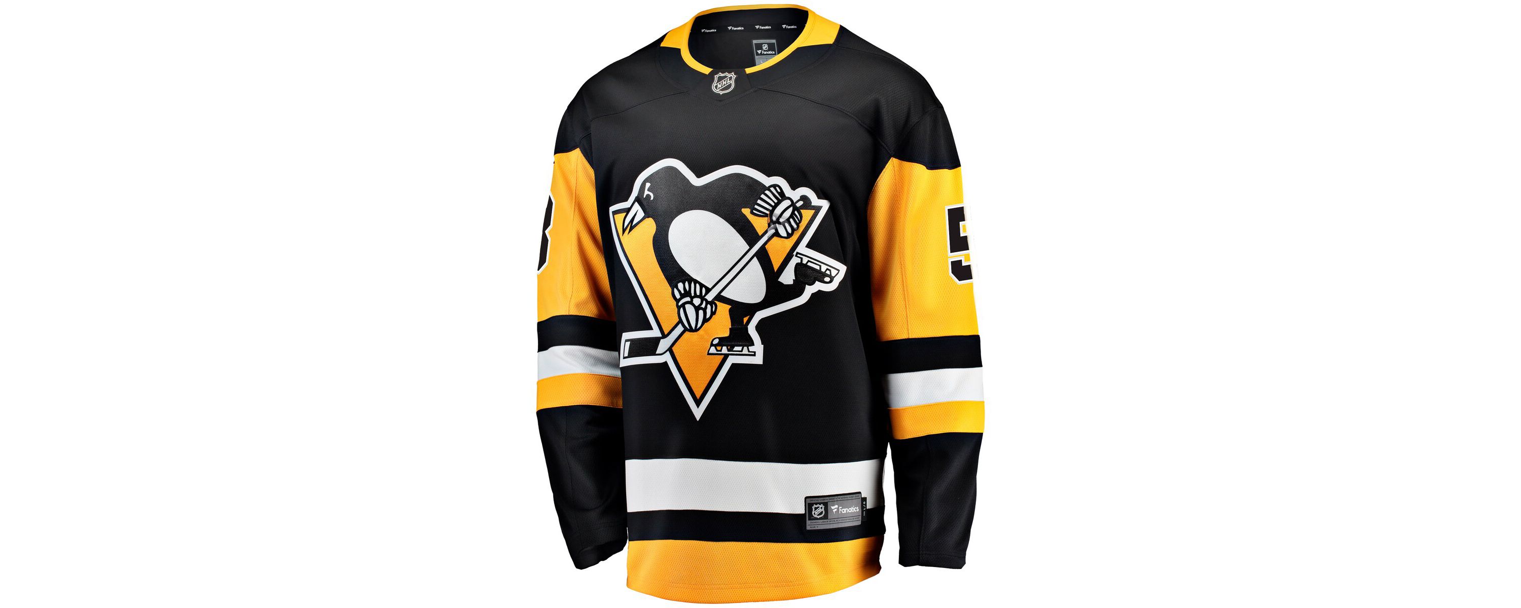 NHL Fanatics Kris Letang Pittsburgh Penguins Home Breakaway Jersey