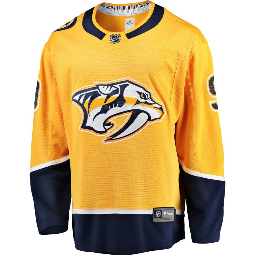 NHL Fanatics Filip Forsberg Nashville Predators Home Breakaway Jersey