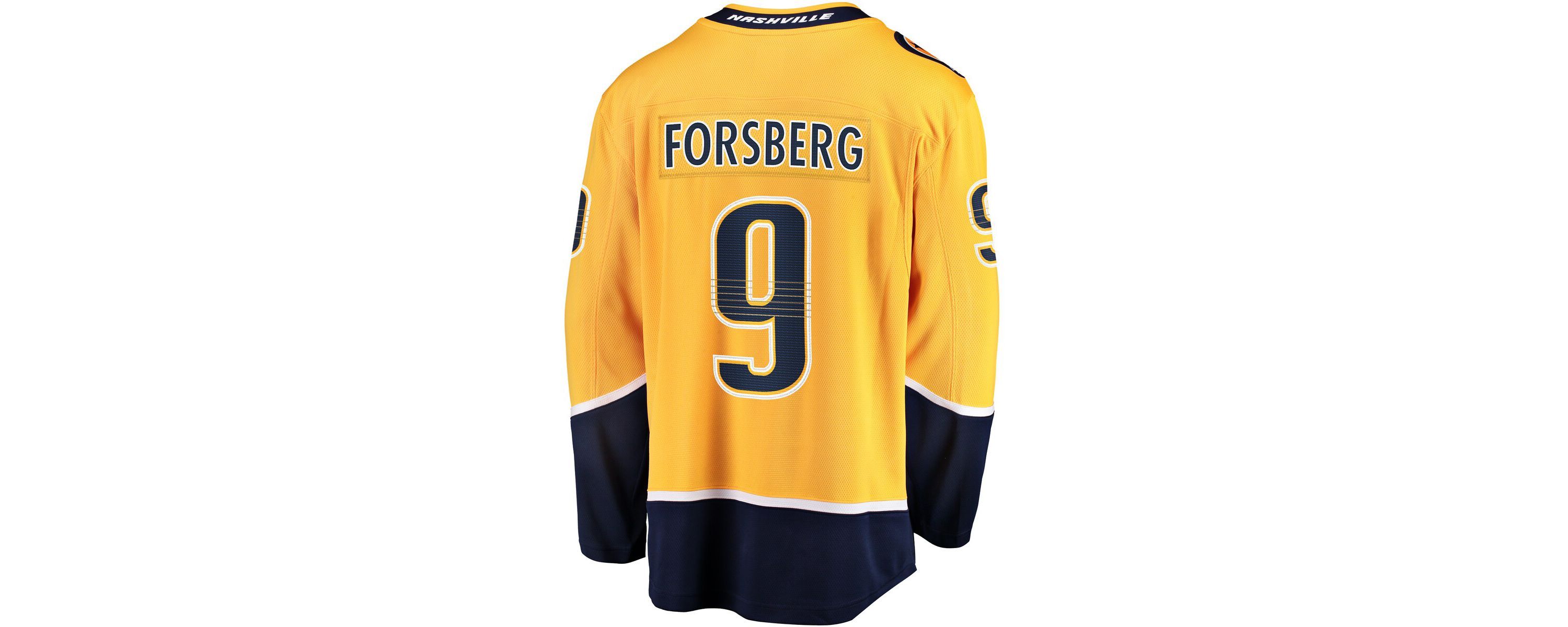 NHL Fanatics Filip Forsberg Nashville Predators Home Breakaway Jersey