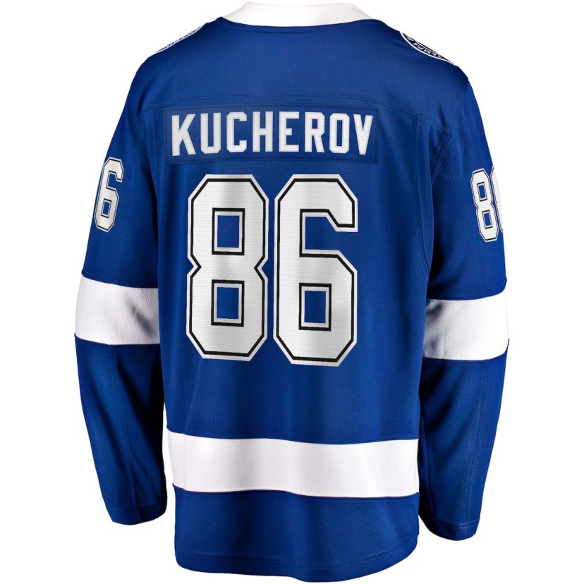 NHL Fanatics Nikita Kucherov Tampa Bay Lightning Home Breakaway Jersey