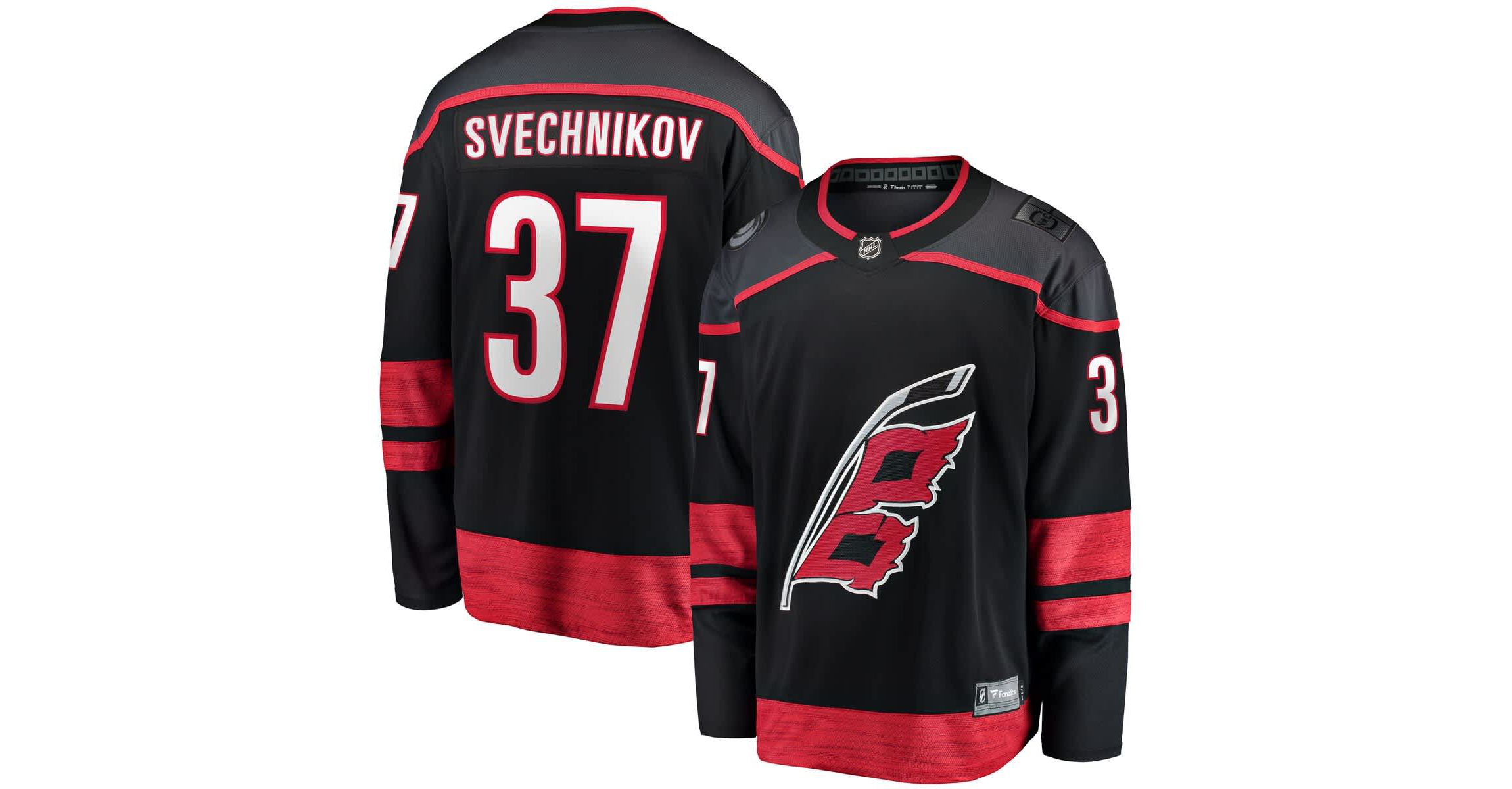 NHL Fanatics Andrei Svechnikov Carolina Hurricanes Home Breakaway Jersey