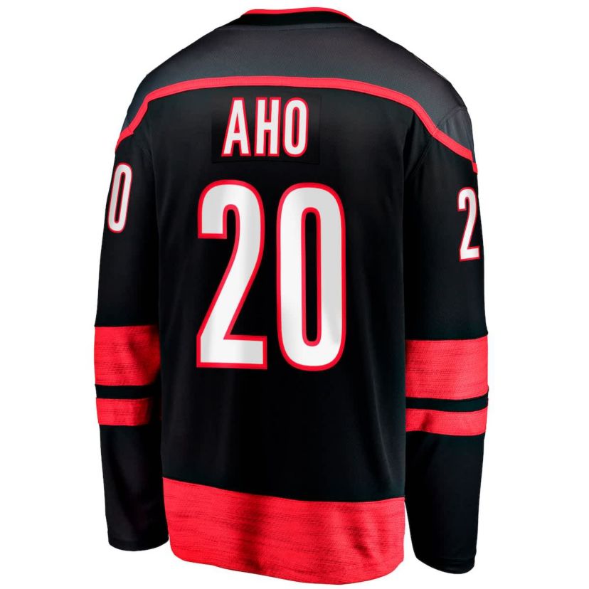 NHL Fanatics Sebastian Aho Carolina Hurricanes Home Breakaway Jersey