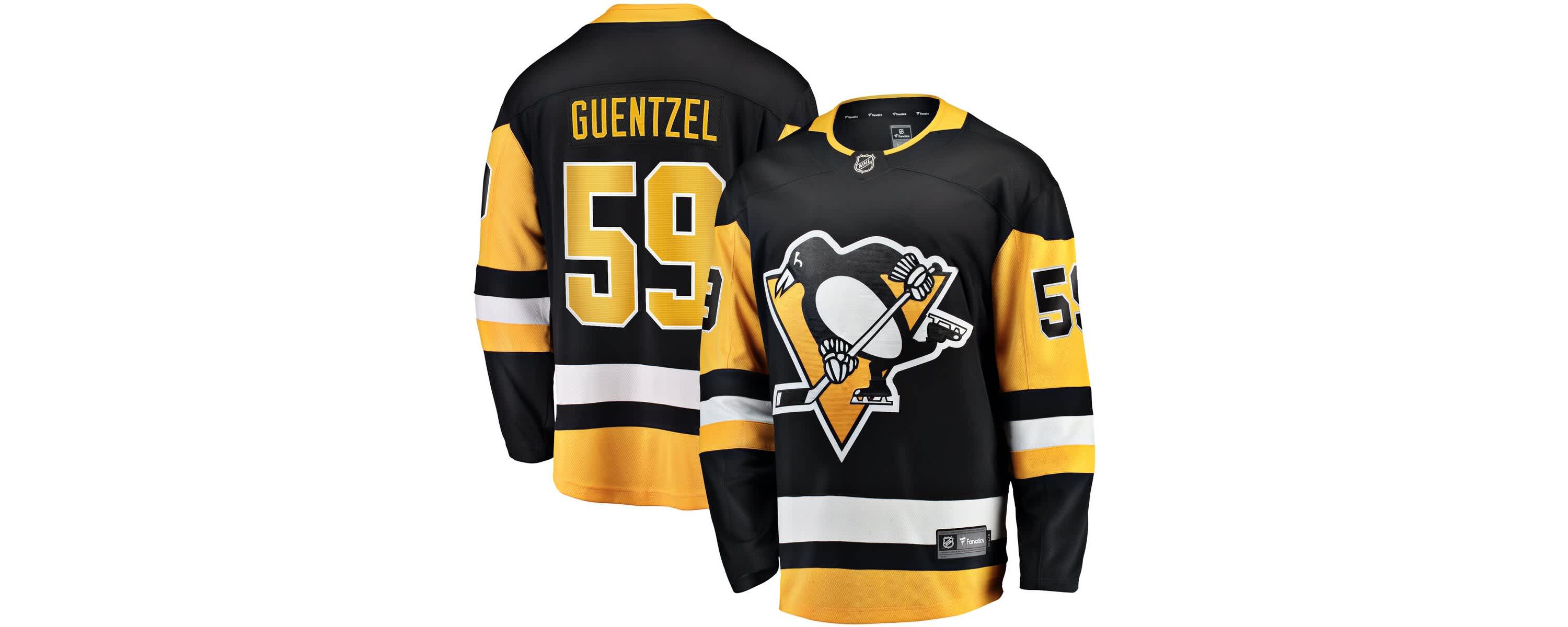 NHL Fanatics Jake Guentzel Pittsburgh Penguins Home Breakaway Jersey