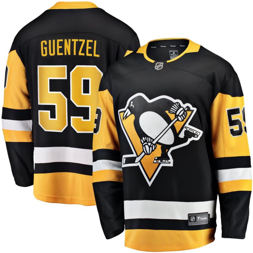 NHL Fanatics Jake Guentzel Pittsburgh Penguins Home Breakaway Jersey