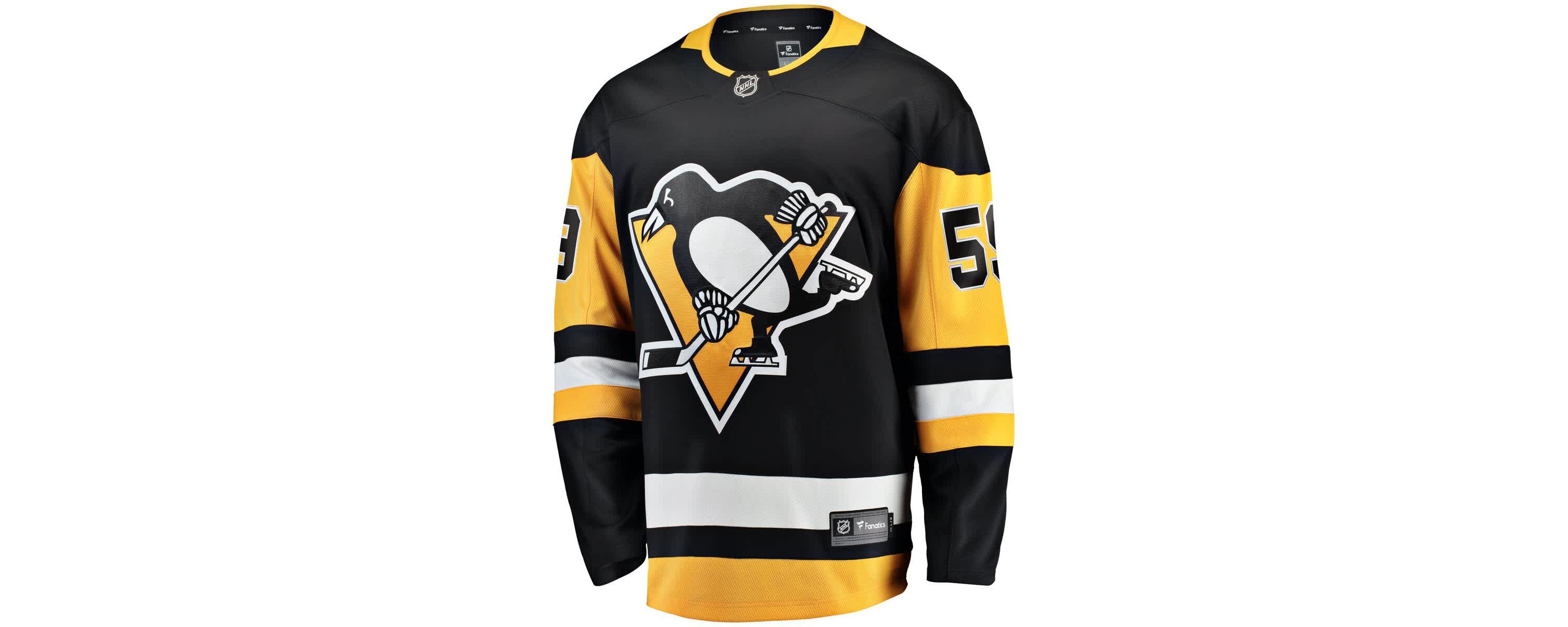 NHL Fanatics Jake Guentzel Pittsburgh Penguins Home Breakaway Jersey