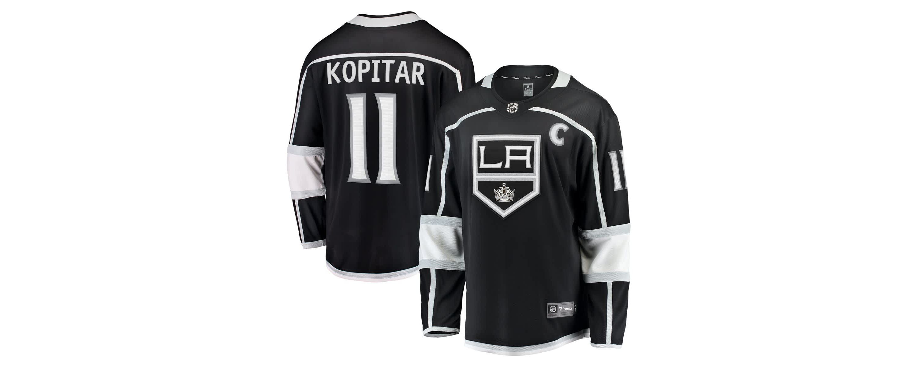 NHL Fanatics Anze Kopitar Los Angeles Kings Home Breakaway Jersey