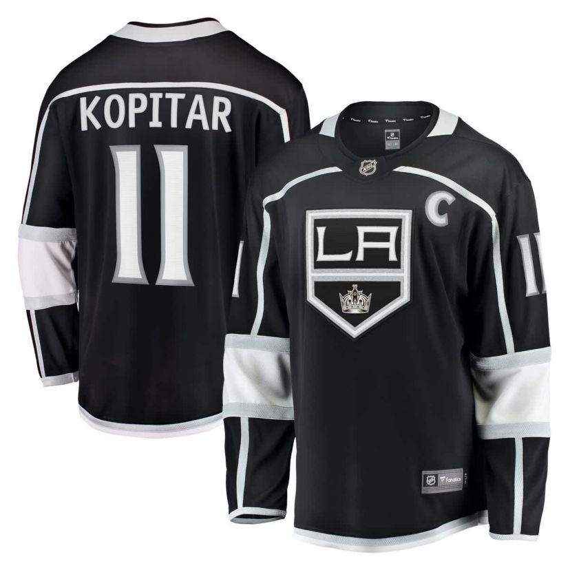 NHL Fanatics Anze Kopitar Los Angeles Kings Home Breakaway Jersey