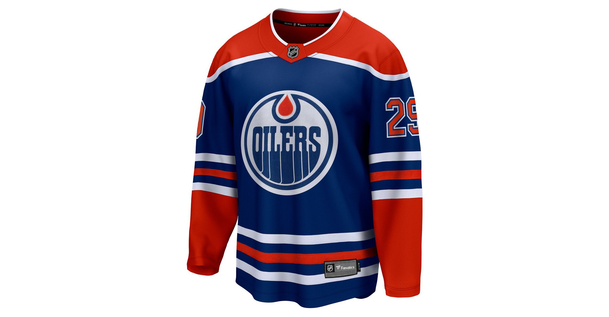 NHL Fanatics Leon Draisaitl Edmonton Oilers Home Breakaway Jersey