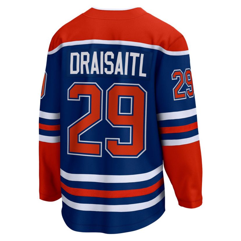 NHL Fanatics Leon Draisaitl Edmonton Oilers Home Breakaway Jersey