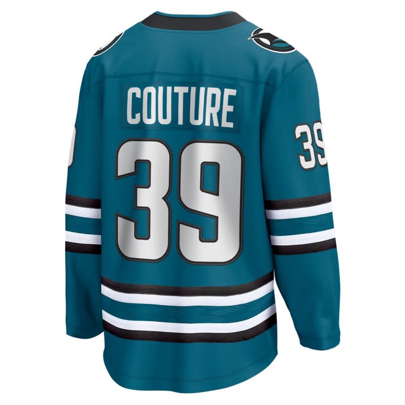 NHL Fanatics Logan Couture San Jose Sharks Home Breakaway Jersey